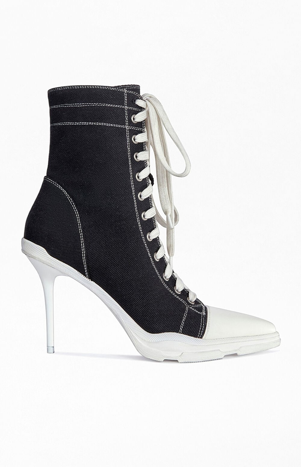 Women's Cosima Black Sporty Stiletto Booties