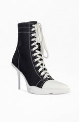 Women's Cosima Black Sporty Stiletto Booties