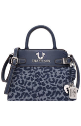 Beckham Leopard Jean Belted Tote Bag