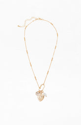 Laurie Gold Charm Necklace