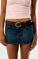 Maya Oval Buckle Belt