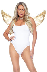 Gold Feather Wings Costume Kit