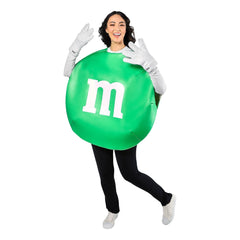 Adult M&M's Green Costume