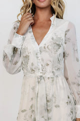 Lizette Maxi Dress | Sage Print