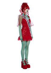 Miss Afterlife Receptionist Costume and Wig Set