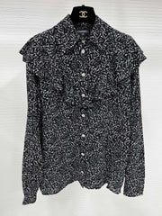 Chanel Silk Peace Dove Shirt #378959