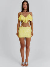 Emari Mini Skirt Yellow