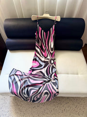 Pucci Marmo Crêpe De Chine Slip Dress #386400