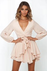 Etta Dress Beige
