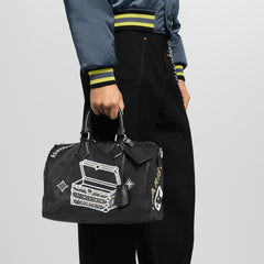LOUIS VUITTON Speedy P9 Bandoulière 30 Jackets Autres Cuirs #386469