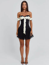 Presley Mini Dress Black Polka Dot