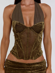 Tryial Top Olive