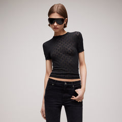 GUCCI GG Cotton Devoré T-shirt #386333