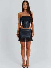 Jakayla Micro Mini Skirt Black