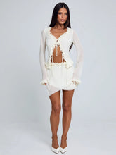 Mae Mini Skirt Ivory