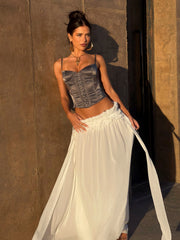 Sade Corset Top Steel