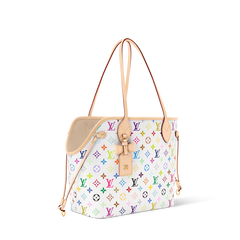 Louis Vuitton Lv X Tm Neverwoof Medium Pet Bag Cute Dog-print Pet Bag �Takashi Murakami Collaboration White Tri-colour 2026 New Arrival Practical Large Bags M27839 #82914A