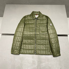 Moncler Men's Winter Fashion Casual Lapel Zipper Minimalist Vertical Quilted Lightweight Cotton Outerwear Jacket #79317