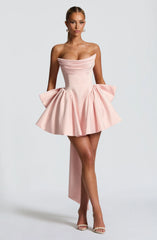 Trinity Mini Dress - Blush