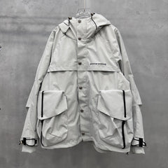 Chrome Hearts Men's And Women's Fall/winter Fashion Casual Solid Color Hooded Zipper Windproof Single Breasted Button Classic Logo Print White Goose Down Filled Jacket #79546