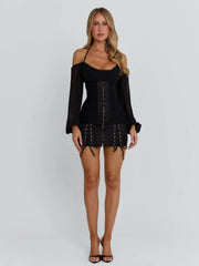 Dorelle Mini Dress Black