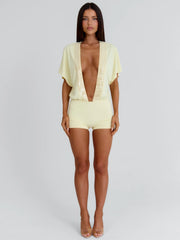 Brook Playsuit Baby Yellow