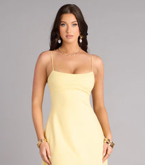 Sweet Agenda A-Line Mini Dress