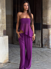 Clovelly Pant Plum