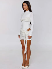 Indie Mini Dress White
