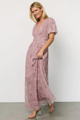 Ardley Maxi Dress | Vintage Plum Floral
