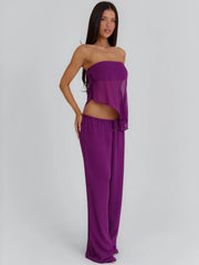 Clovelly Pant Plum