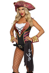 Sultry Swashbuckler Pirate Costume