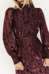 Penelope Velvet Maxi Dress | Clove