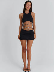 Meghan Mini Dress Black