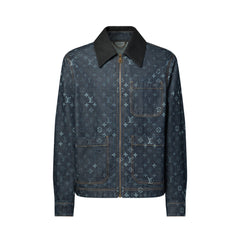 LOUIS VUITTON Monogram Denim Workwear Jacket #387216