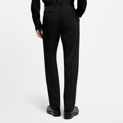 Louis Vuitton SS25 Men's Spring and Summer Solid Color Sheep Wool Straight Casual Pants #332664