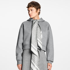 Louis Vuitton Fall/Winter Cropped Monogram Scarf Hoodie #332734