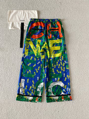 CHANEL Pants Silk Multicolor #386326
