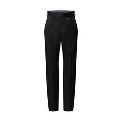 Louis Vuitton SS25 Men's Spring and Summer Solid Color Sheep Wool Straight Casual Pants #332664
