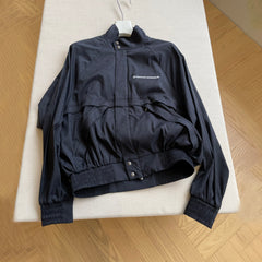 Chrome Hearts Men's And Women's Spring/Fall Fashion Casual Solid Color High Neck Classic Print Long Sleeve Jacket #79322