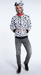Men's Dalmatian Hoodie Costume - Image 1