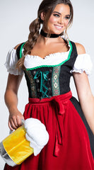 Oktoberfest Fraulein Costume - Image 4