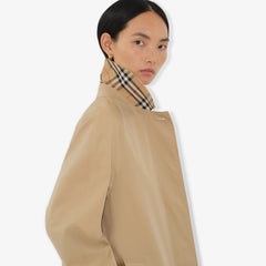 Burberry Men's And Women's Spring/fall Fashion Casual Collared Solid Color Mid Length Coat Trench Jacket #79368