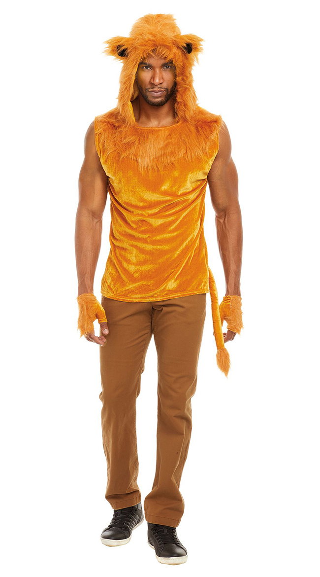 Men's King of the Jungle Costume - Image 1