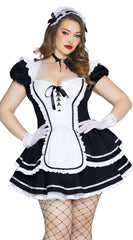 Pluis Size Maid To Flirt Costume Set - Image 1