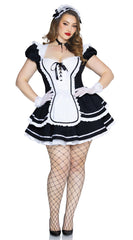 Pluis Size Maid To Flirt Costume Set - Image 3
