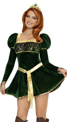 Swamp Princess Velvet Costume Set - Image 4