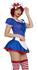 Darling Rag Doll Apron Dress Costume Set - Image 3