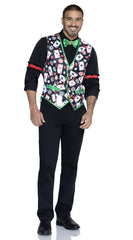Men's Three Piece Casino High Roller Costume Kit - Image 3