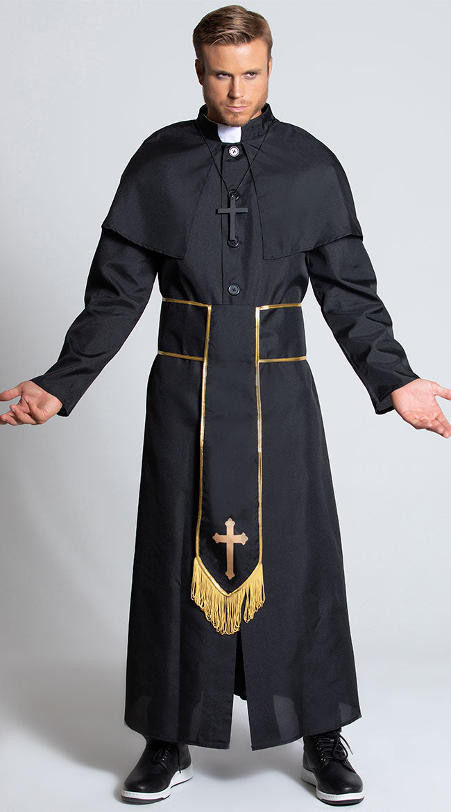 Men's Heavenly Priest Costume - Image 1